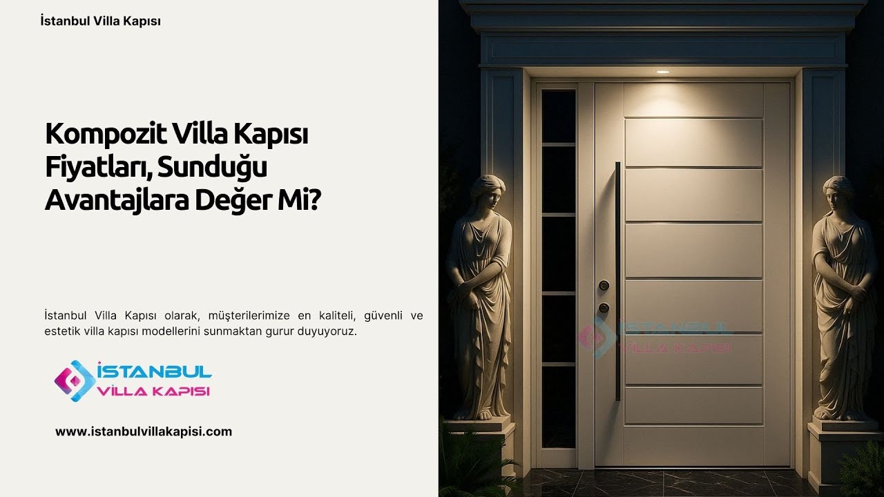 Kompozit Villa Kapısı Fiyatları, Sunduğu Avantajlara Değer Mi? #celikkapi #villakapisi #decoration