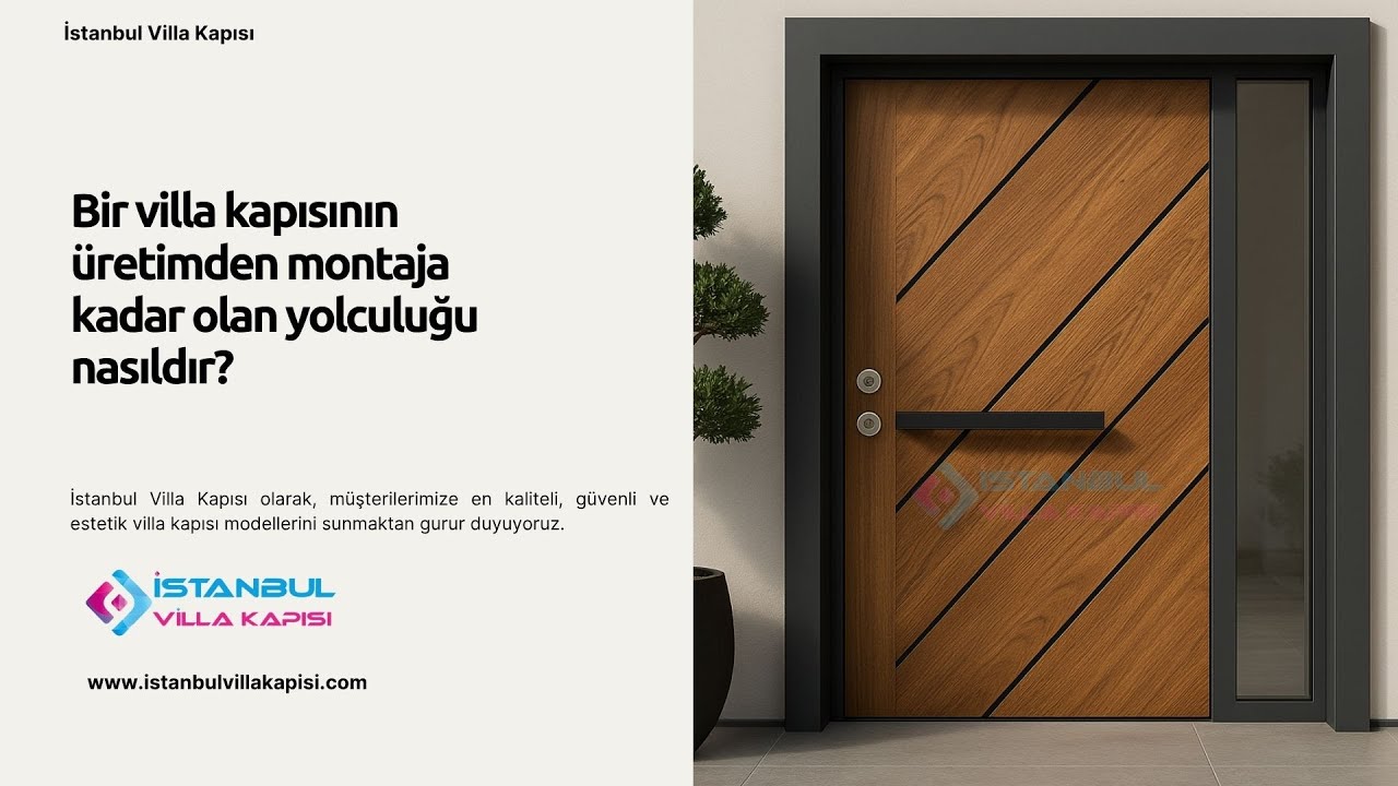 Bir Villa Kapısının Üretimden Montaja Kadar Olan Yolculuğu #celikkapi #villakapisi #interiordesign