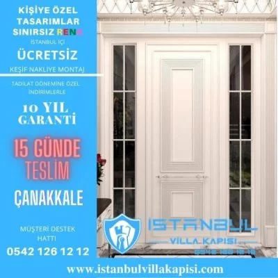 Çanakkale Villa Kapısı Modelleri Çanakkale Villa Giriş Kapısı Fiyatları Çelik Kapı