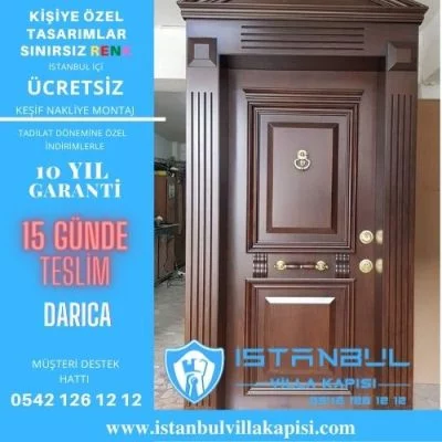 Darıca Villa Kapısı Modelleri 1 Darıca Villa Kapısı Çelik Kapı İstanbul Villa Kapısı Modelleri