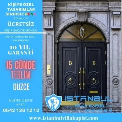 Düzce Villa Kapısı Modelleri İstanbul Villa Kapısı Çelik Kapı