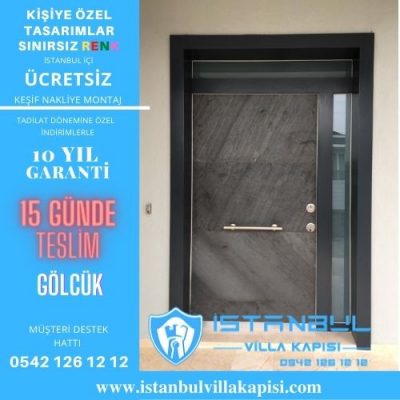 Gölcük Villa Kapısı Modelleri İstanbul Villa Kapısı Kompozit Çelik Kapı