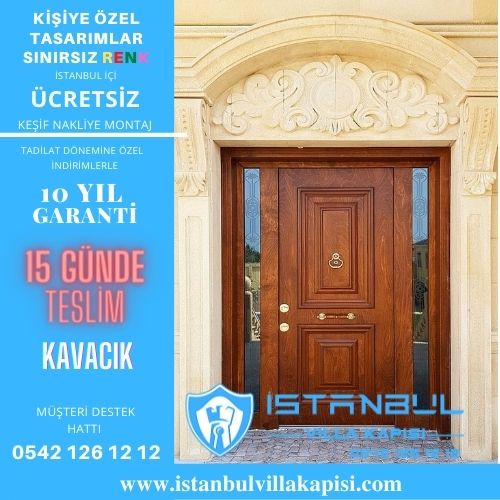 Kavacık Villa Kapısı Modelleri İstanbul Villa Kapısı Kompozit Çelik Kapı