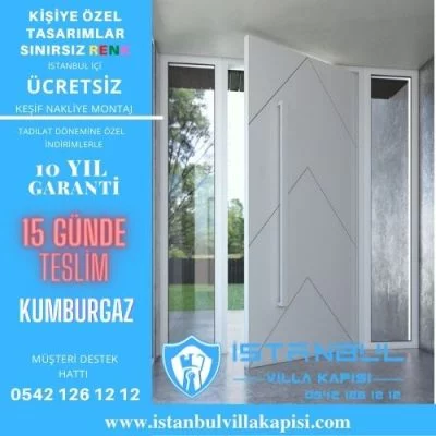 Kumburgaz Villa Kapısı Modelleri İstanbul Villa Kapısı Kompozit Çelik Kapı