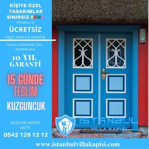 Kuzguncuk Villa Kapısı Modelleri İstanbul Villa Kapısı Kompozit Çelik Kapı