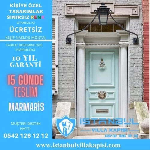 Marmaris Villa Kapısı Modelleri İstanbul Villa Kapısı Kompozit Çelik Kapı