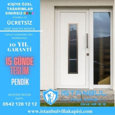 Pendik Villa Kapısı Modelleri İstanbul Villa Kapısı Kompozit Çelik Kapı