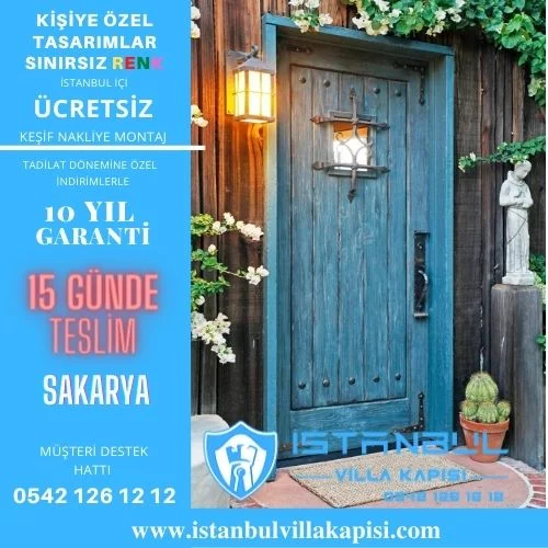 Sakarya Villa Kapısı Modelleri İstanbul Villa Kapısı Kompozit Çelik Kapı