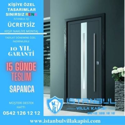 Sapanca Villa Kapısı Modelleri İstanbul Villa Kapısı Kompozit Çelik Kapı