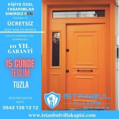 Tuzla Villa Kapısı Modelleri İstanbul Villa Kapısı Kompozit Çelik Kapı