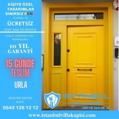 Urla Villa Kapısı Modelleri İstanbul Villa Kapısı Kompozit Çelik Kapı