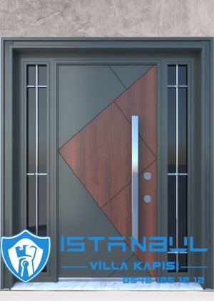 Villa Kapısı İstanbul Villa Giriş Kapısı Modelleri İndirimli Villa Çelik Kapı 3