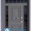 istanbul villa kapısı antrasit gri özel üretim villa kapısı steel doors haüsturen çelik kapı villa giriş kapısı camlı kapı modelleri kompozit villa kapısı