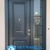 Istanbul Villa Kapısı Antrasit Özel Üretim Villa Kapısı Steel Doors Haüsturen Çelik Kapı Villa Giriş Kapısı Camlı Kapı Modelleri Kompozit Villa Kapısı