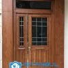 Istanbul Villa Kapısı Camlı Açık Ceviz Özel Üretim Villa Kapısı Steel Doors Haüsturen Çelik Kapı Villa Giriş Kapısı Camlı Kapı Modelleri Kompozit Villa Kapısı