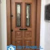 Istanbul Villa Kapısı Camlı Tek Kanat Özel Üretim Villa Kapısı Steel Doors Haüsturen Çelik Kapı Villa Giriş Kapısı Camlı Kapı Modelleri Kompozit Villa Kapısı