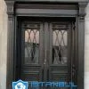 Istanbul Villa Kapısı Doğal Ahşap Özel Üretim Villa Kapısı Steel Doors Haüsturen Çelik Kapı Villa Giriş Kapısı Camlı Kapı Modelleri Kompozit Villa Kapısı