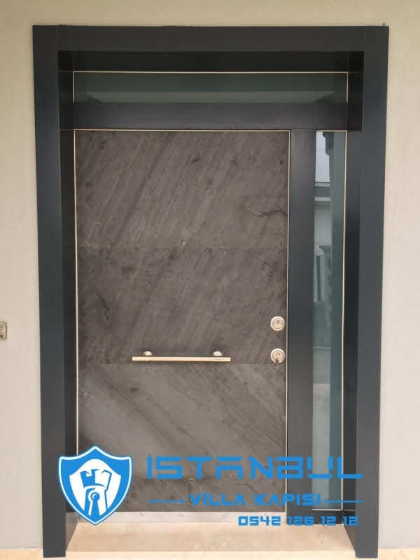 istanbul villa kapısı granit özel üretim villa kapısı steel doors haüsturen çelik kapı villa giriş kapısı camlı kapı modelleri kompozit villa kapısı