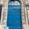 Istanbul Villa Kapısı Mavi Özel Üretim Villa Kapısı Steel Doors Haüsturen Çelik Kapı Villa Giriş Kapısı Camlı Kapı Modelleri Kompozit Villa Kapısı