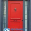 Istanbul Villa Kapısı Red Kırmızı Özel Üretim Villa Kapısı Steel Doors Haüsturen Çelik Kapı Villa Giriş Kapısı Camlı Kapı Modelleri Kompozit Villa Kapısı