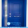 Mavi Villa Kapısı istanbul villa kapısı modelleri Haustüren DOORS entrance door steel doors