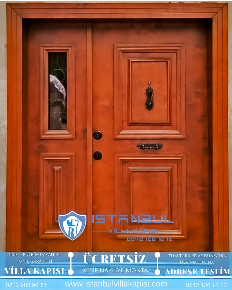 doğal ceviz istanbul villa kapısı villa kapısı modelleri istanbul villa giriş kapısı villa kapısı fiyatları-14