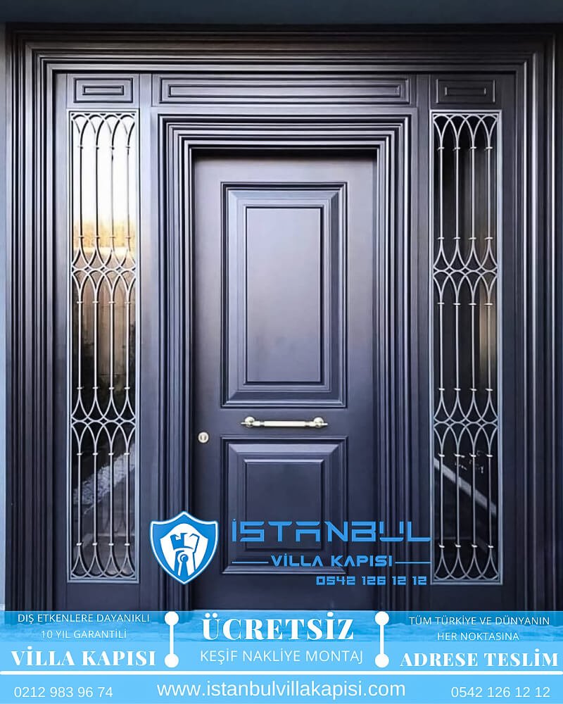 istanbul villa kapısı villa kapısı modelleri istanbul villa giriş kapısı villa kapısı fiyatları Haustüren DOORS entrance door steel doors-58