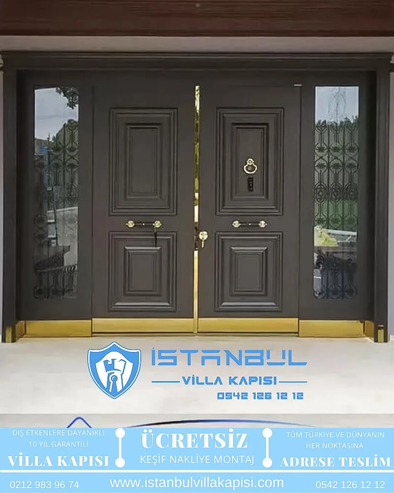 istanbul villa kapısı villa kapısı modelleri istanbul villa giriş kapısı villa kapısı fiyatları Haustüren DOORS entrance door steel doors-82