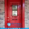 Kırmızı Camlı Istanbul Villa Kapısı Villa Kapısı Modelleri Istanbul Villa Giriş Kapısı Villa Kapısı Fiyatları Haustüren Doors Entrance Door Steel Doors-19