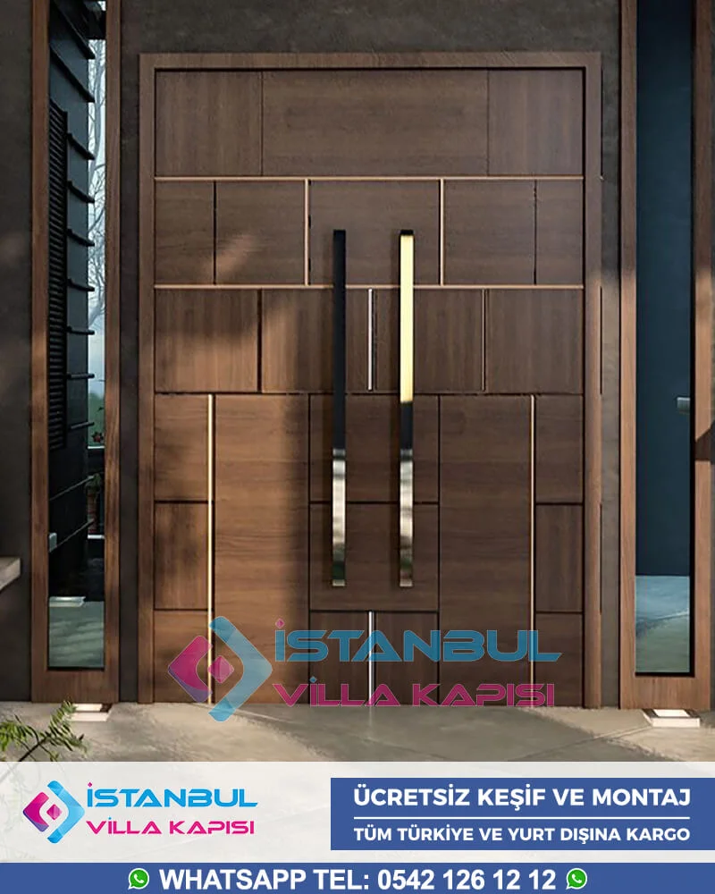 405 Istanbul Villa Kapısı Entrance Door Haustüren Steel Doors Seyf Qapilar Kompozit Villa Kapısı Modelleri Dış Kapı Fiyatları Villa Kapı Özellikleri Renkleri Ölçüleri