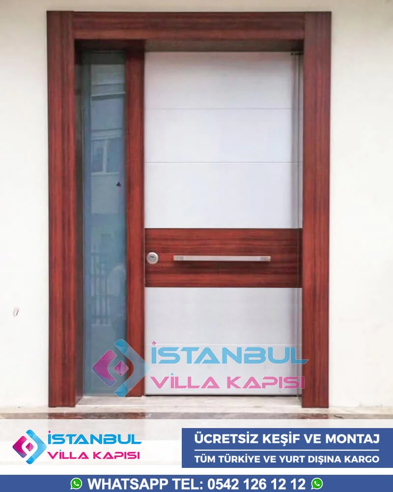 408 Istanbul Villa Kapısı Entrance Door Haustüren Steel Doors Seyf Qapilar Kompozit Villa Kapısı Modelleri Dış Kapı Fiyatları Villa Kapı Özellikleri Renkleri Ölçüleri