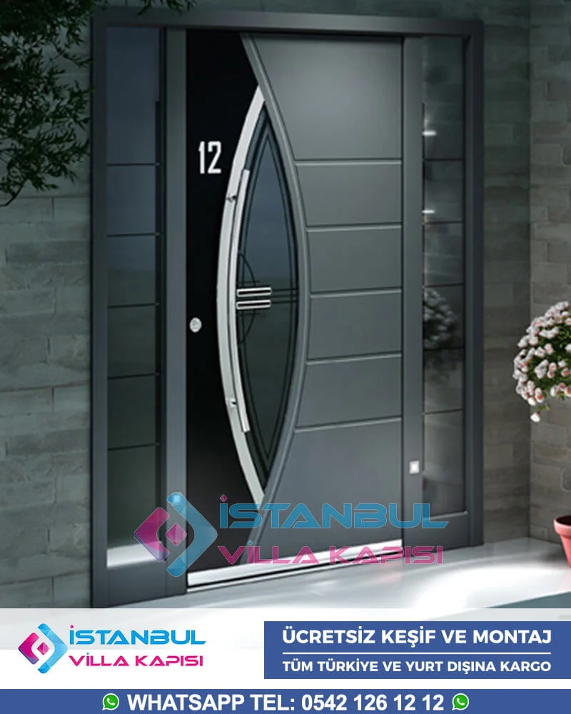 412 Istanbul Villa Kapısı Entrance Door Haustüren Steel Doors Seyf Qapilar Kompozit Villa Kapısı Modelleri Dış Kapı Fiyatları Villa Kapı Özellikleri Renkleri Ölçüleri