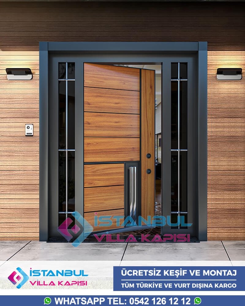 425 Istanbul Villa Kapısı Entrance Door Haustüren Steel Doors Seyf Qapilar Kompozit Villa Kapısı Modelleri Dış Kapı Fiyatları Villa Kapı Özellikleri Renkleri Ölçüleri
