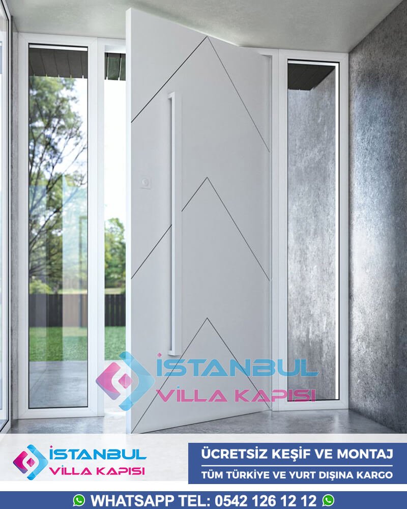 443 Istanbul Villa Kapısı Entrance Door Haustüren Steel Doors Seyf Qapilar Kompozit Villa Kapısı Modelleri Dış Kapı Fiyatları Villa Kapı Özellikleri Renkleri Ölçüleri