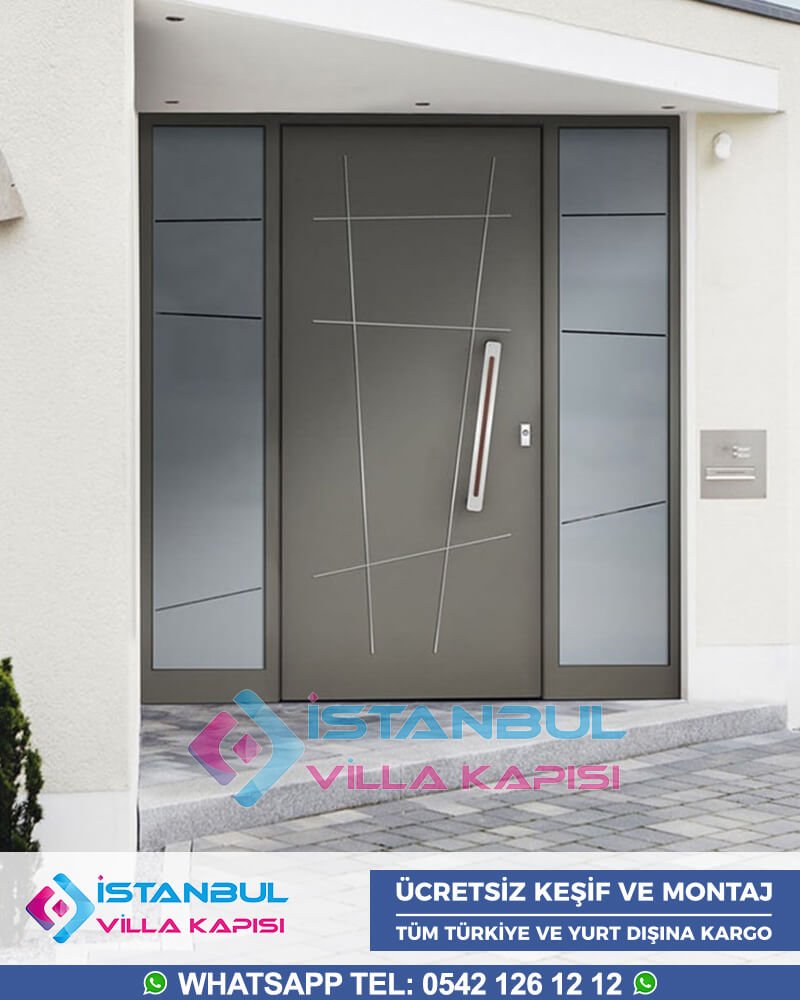 448 Istanbul Villa Kapısı Entrance Door Haustüren Steel Doors Seyf Qapilar Kompozit Villa Kapısı Modelleri Dış Kapı Fiyatları Villa Kapı Özellikleri Renkleri Ölçüleri