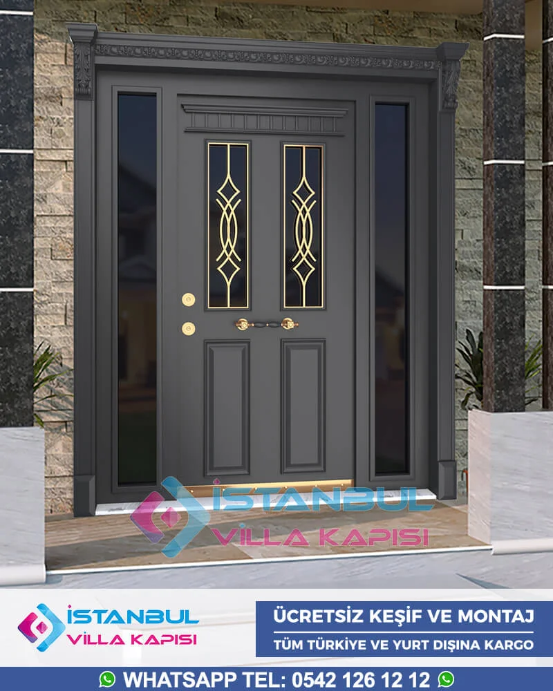 641 istanbul villa kapısı modelleri istanbul villa giriş kapısı fiyatları indirimli villa dış kapı modelleri istanbul villa kapı kompozit dış etkenlere dayanıklı