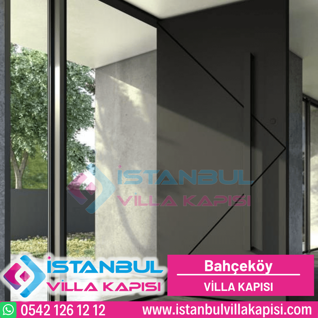 Bahçeköy Villa Kapısı Modelleri Fiyatları Haustüren Entrance Doors Steel Doors İstanbul Villa Kapısı