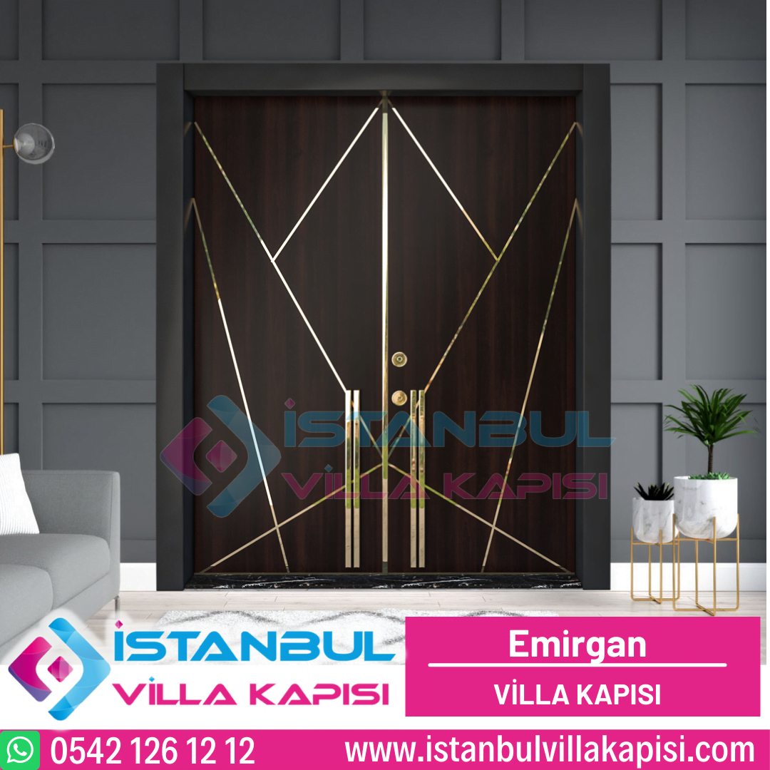 Emirgan Villa Kapısı Modelleri Fiyatları Haustüren Entrance Doors Steel Doors İstanbul Villa Kapısı