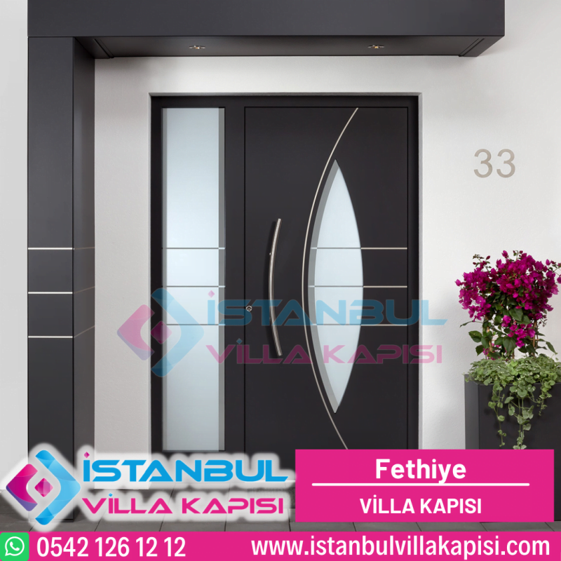 Fethiye Villa Kapısı Modelleri Fiyatları Haustüren Entrance Doors Steel Doors İstanbul Villa Kapısı