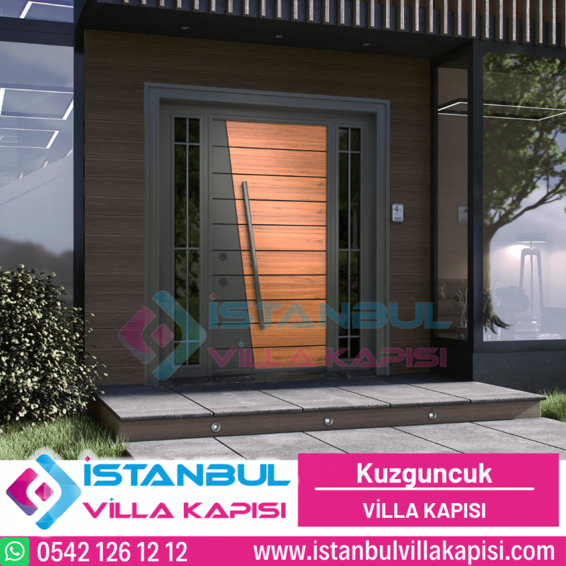 Kuzguncuk Villa Kapısı Modelleri Fiyatları Haustüren Entrance Doors Steel Doors İstanbul Villa Kapısı