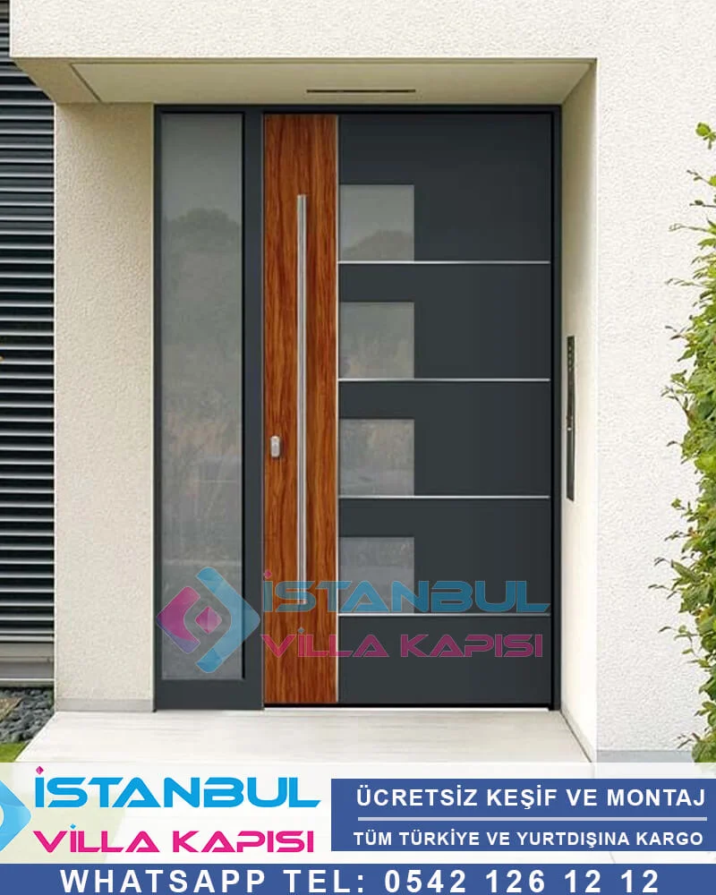 İstanbul Villa Kapısı Kompozit Villa Giriş Kapısı