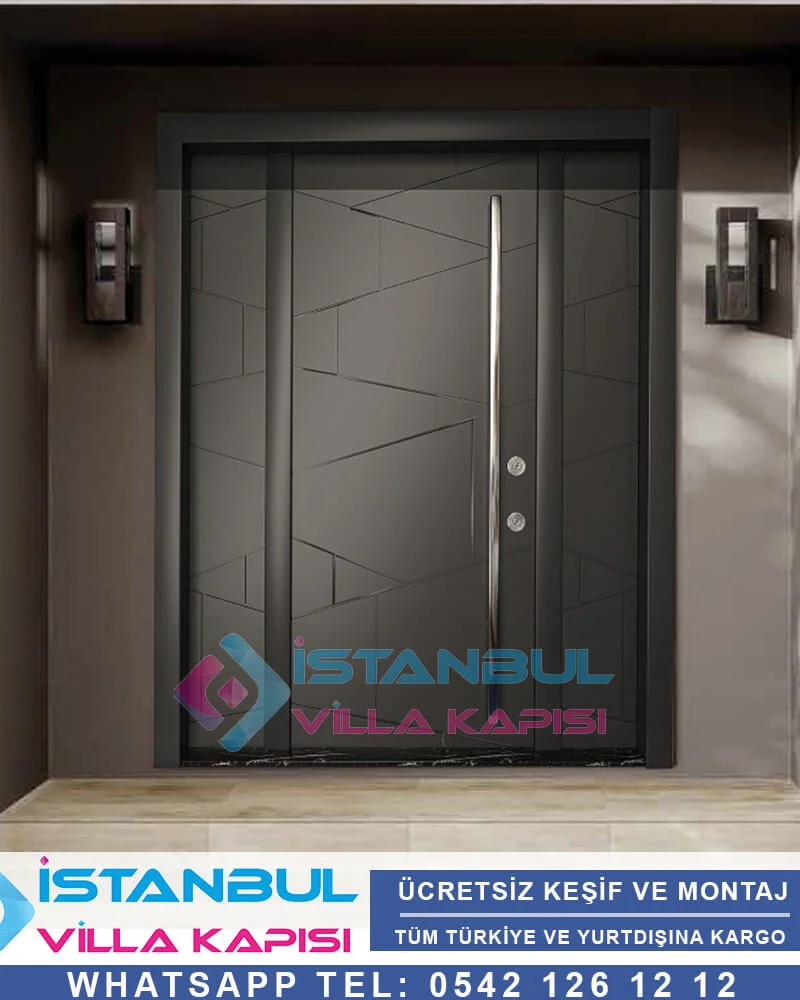 Kompakt Villa Kapısı Kompozit Villa Kapısı Modelleri