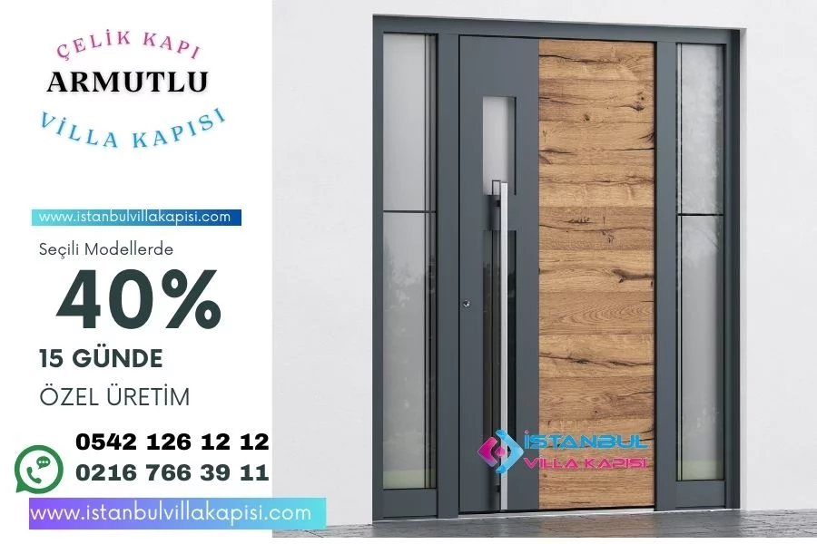 Armutlu Çelik Villa Kapısı Fiyatları Modelleri 2 Armutlu-Villa-Kapisi-Modelleri-Fiyatlari-Dis-Iklim-Kapi Kopyası (1)