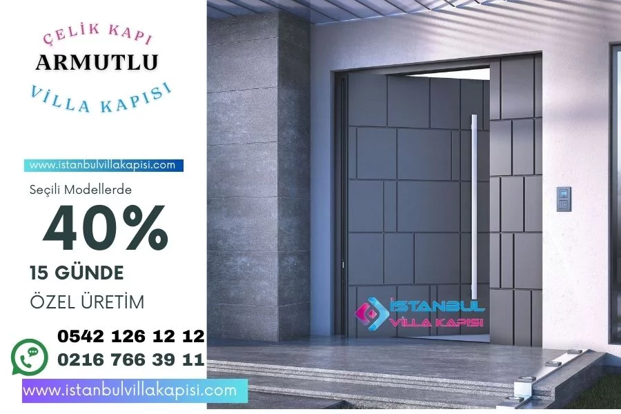Armutlu Çelik Villa Kapısı Fiyatları Modelleri 1 Armutlu-Villa-Kapisi-Modelleri-Fiyatlari-Dis-Iklim-Kapi Kopyası (2)