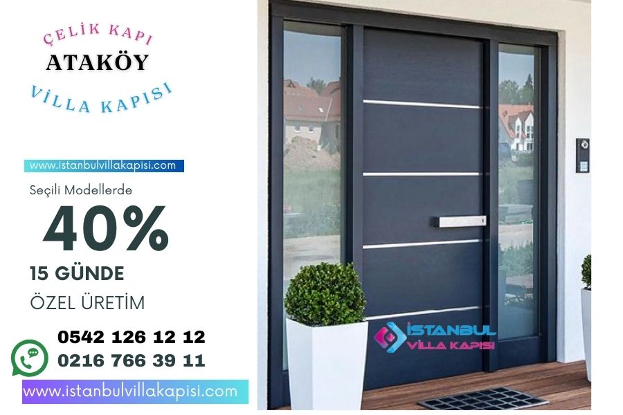 Ataköy Çelik Villa Kapısı Fiyatları Modelleri 2 Ataköy-Villa-Kapisi-Modelleri-Fiyatlari-Dis-Iklim-Kapi Kopyası (1)