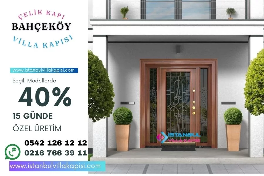 Bahçeköy Çelik Villa Kapısı Fiyatları Modelleri 3 Bahçeköy-Villa-Kapisi-Modelleri-Fiyatlari-Dis-Iklim-Kapi Kopyası
