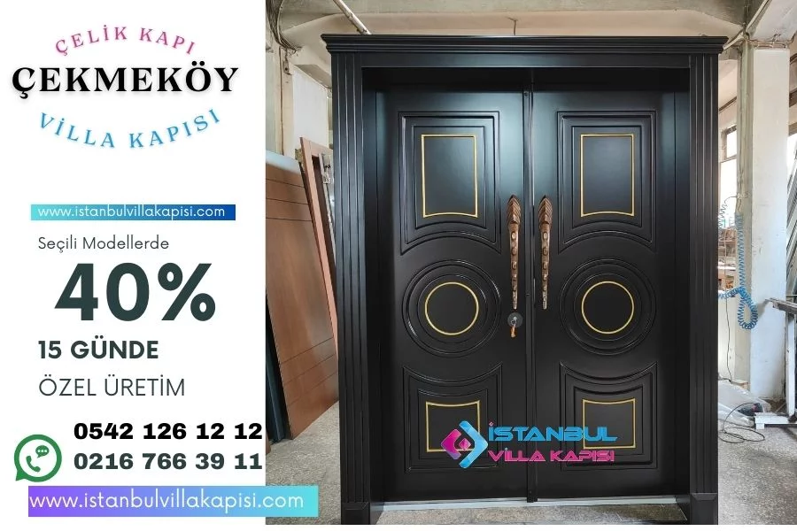 Çekmeköy Çelik Villa Kapısı Fiyatları Modelleri 2 Çekmeköy-Villa-Kapisi-Modelleri-Fiyatlari-Dis-Iklim-Kapi Kopyası (1)