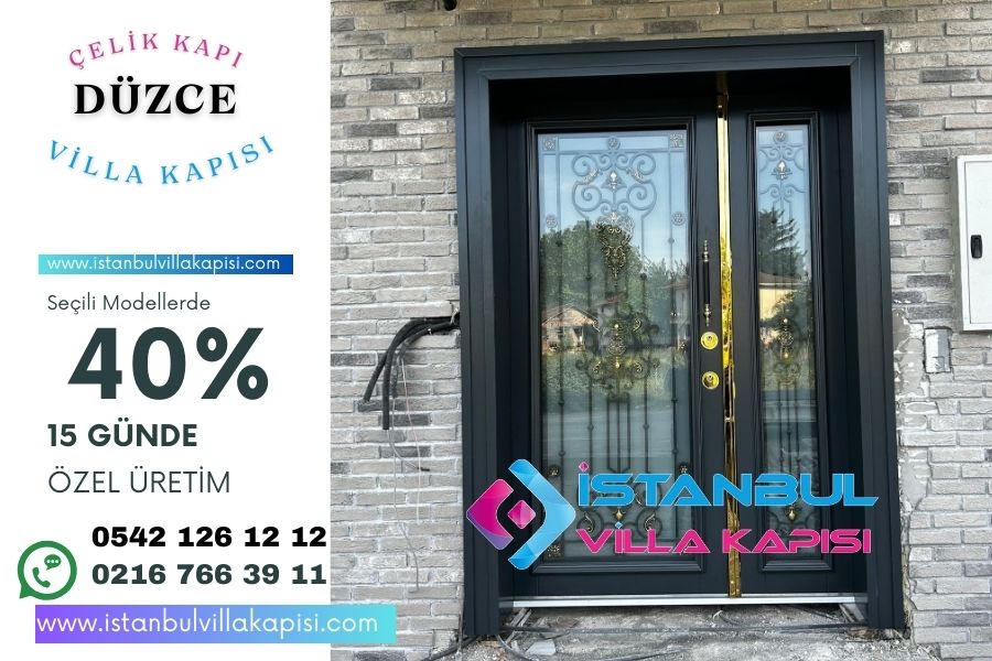 ```Html
≪H1≫Düzce Villa Kapısı Siparişi Emir Çelik Kapı Güvencesi≪/H1≫

≪P≫Düzce'De Villa Kapısı Seçimi, Evinizin Güvenliği Ve Estetiği Açısından Büyük Önem Taşır. Düzce'Deki Villa Kapı Modelleri, Geniş Bir Yelpazede Sunulmaktadır Ve Her Biri Farklı Ihtiyaçlara Hitap Etmektedir. Özellikle Kompozit Villa Kapısı Seçenekleri, Dayanıklılık Ve Şıklığı Bir Arada Sunar. Dış Iklim Koşullarına Dayanıklı Çelik Kapılar, Düzce'Deki Ev Sahiplerinin Tercihlerinde Ön Plana Çıkar. Bu Kapılar, Yüksek Güvenlik Standartlarını Karşılarken, Estetik Açıdan Da Evinize Değer Katar.≪/P≫

≪P≫Emir Çelik Kapı, Türkiye'Nin En Iyi Villa Kapısı Üretici Firması Olarak, Düzce'Deki Villa Kapısı Siparişlerinde Üstün Hizmet Sunmaktadır. Üretici Firma Olmanın Getirdiği Avantajla, En Kaliteli Villa Kapılarını En Uygun Fiyatlarla Bölge Halkına Ulaştırmaktadır. Villa Kapısı Modelleri Arasında Seçim Yaparken, Düzce'Deki Iklim Koşullarını Göz Önünde Bulundurmak Önemlidir. Özellikle Kompozit Villa Kapıları, Dayanıklı Yapıları Sayesinde Uzun Ömürlü Kullanım Sunar. Dış Iklim Çelik Kapıları Ise, Düzce'Nin Değişken Hava Şartlarına Karşı Mükemmel Bir Koruma Sağlar. Bu Modeller, Hem Güvenlik Hem De Estetik Açısından Üstün Özellikler Taşır. Düzce'De Villa Kapısı Arayışında Olanlar Için, Farklı Materyallerden Yapılmış Ve Çeşitli Tasarımlara Sahip Birçok Seçenek Bulunmaktadır.≪/P≫

≪P≫Düzce'Deki Villa Kapısı Fiyatları, Seçilen Modelin Malzemesine, Tasarımına Ve Ek Özelliklerine Bağlı Olarak Değişiklik Göstermektedir. Emir Çelik Kapı, Kaliteli Üretim Ve Müşteri Memnuniyeti Odaklı Hizmet Anlayışı Ile Kompozit Villa Kapıları Ve Dış Iklim Çelik Kapıları Gibi Birçok Seçenek Sunar. Dayanıklılık Ve Düşük Bakım Gereksinimleri Nedeniyle Genellikle Tercih Edilen Kompozit Villa Kapıları, Fiyat Açısından Da Uygun Seçenekler Sunar. Yüksek Güvenlik Sağlayan Ve Estetik Görünümleri Ile Öne Çıkan Dış Iklim Çelik Kapıları, Yatırım Değeri Taşır. Düzce'De Villa Kapısı Satın Alırken, Emir Çelik Kapı'Nın Sunduğu Avantajları Değerlendirerek, Bütçenize Ve Ihtiyaçlarınıza En Uygun Seçeneği Bulabilirsiniz. En Kaliteli Ve Uygun Fiyatlı Villa Kapısı Için Emir Çelik Kapı'Nın Üstün Hizmetinin Farkını Yaşayın.≪/P≫
```