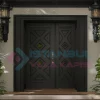Klasik-Villa-Kapisi-Modelleri-Antik-Sari-Mat-Siyah