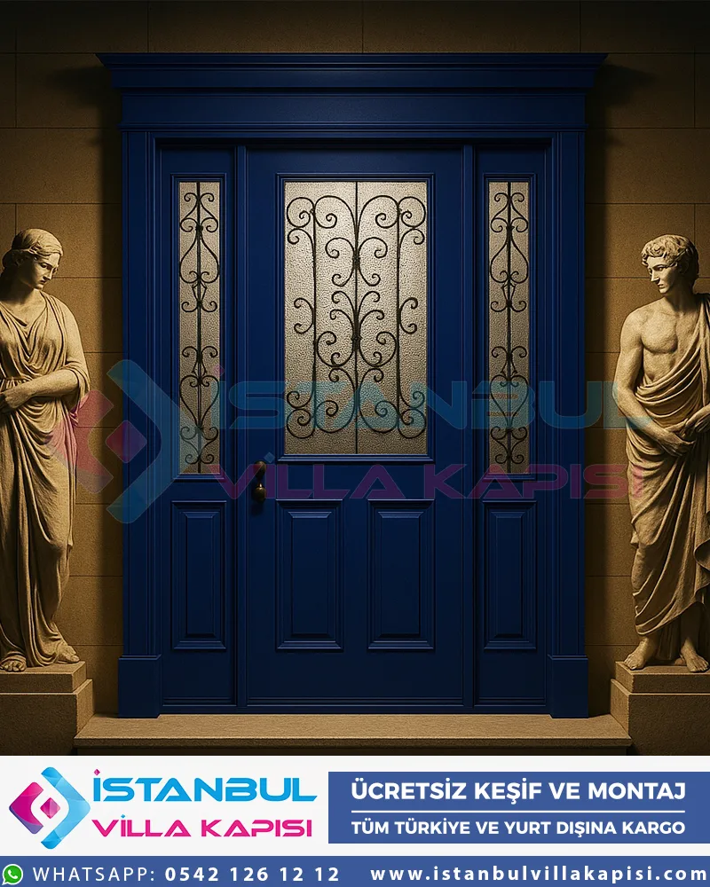 Dolores-Villa-Kapisi-Mavi-Celik-Dis-Kapi